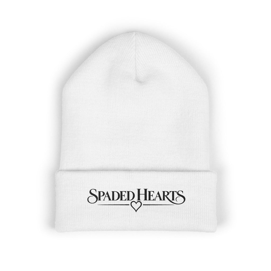 Classic Cuffed Beanie (Embroidery)💜