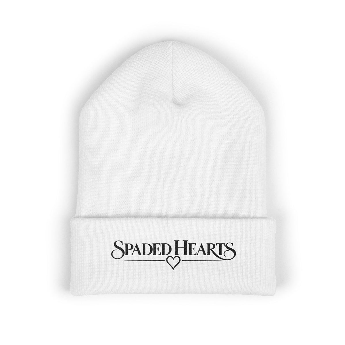 Classic Cuffed Beanie (Embroidery)💜